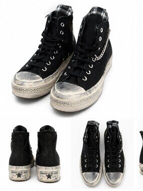 Converse Chuck Taylor All Star Platform High Tops Black | Women’s Size 9